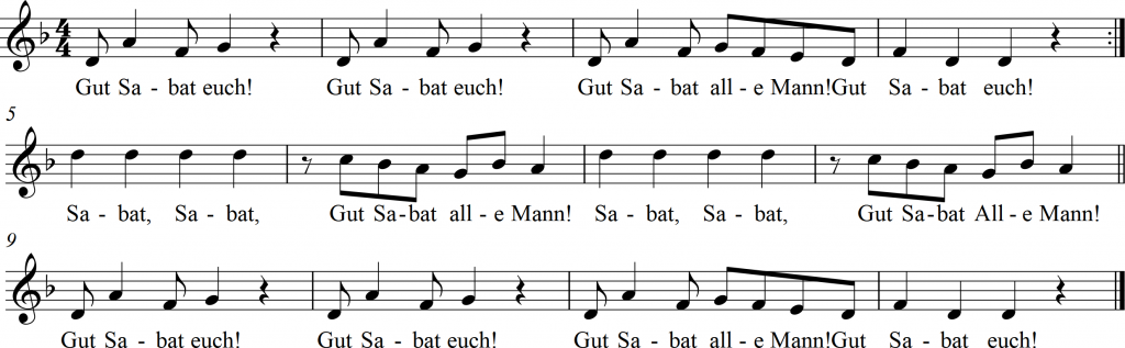 Gut Sabat Euch
